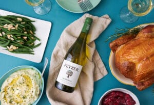 Fetzer Chardonnay and turkey